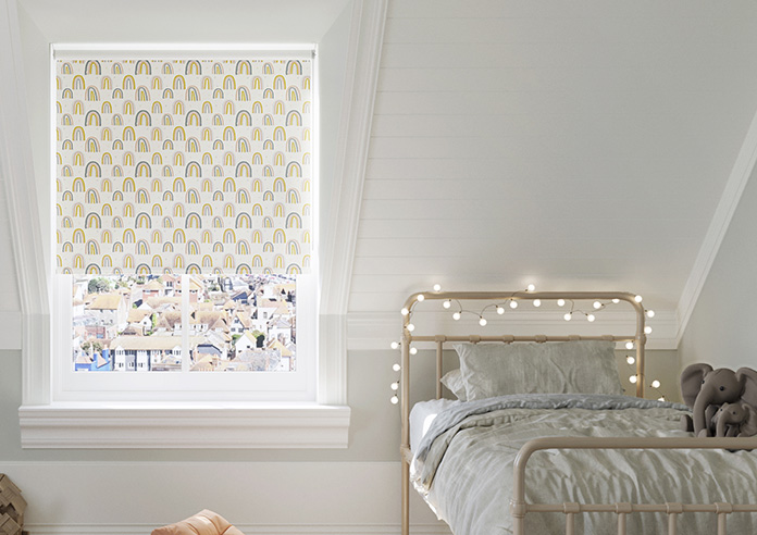 Rainbows, Crayon Box - Twist&Fit Roller Blind - Image 3